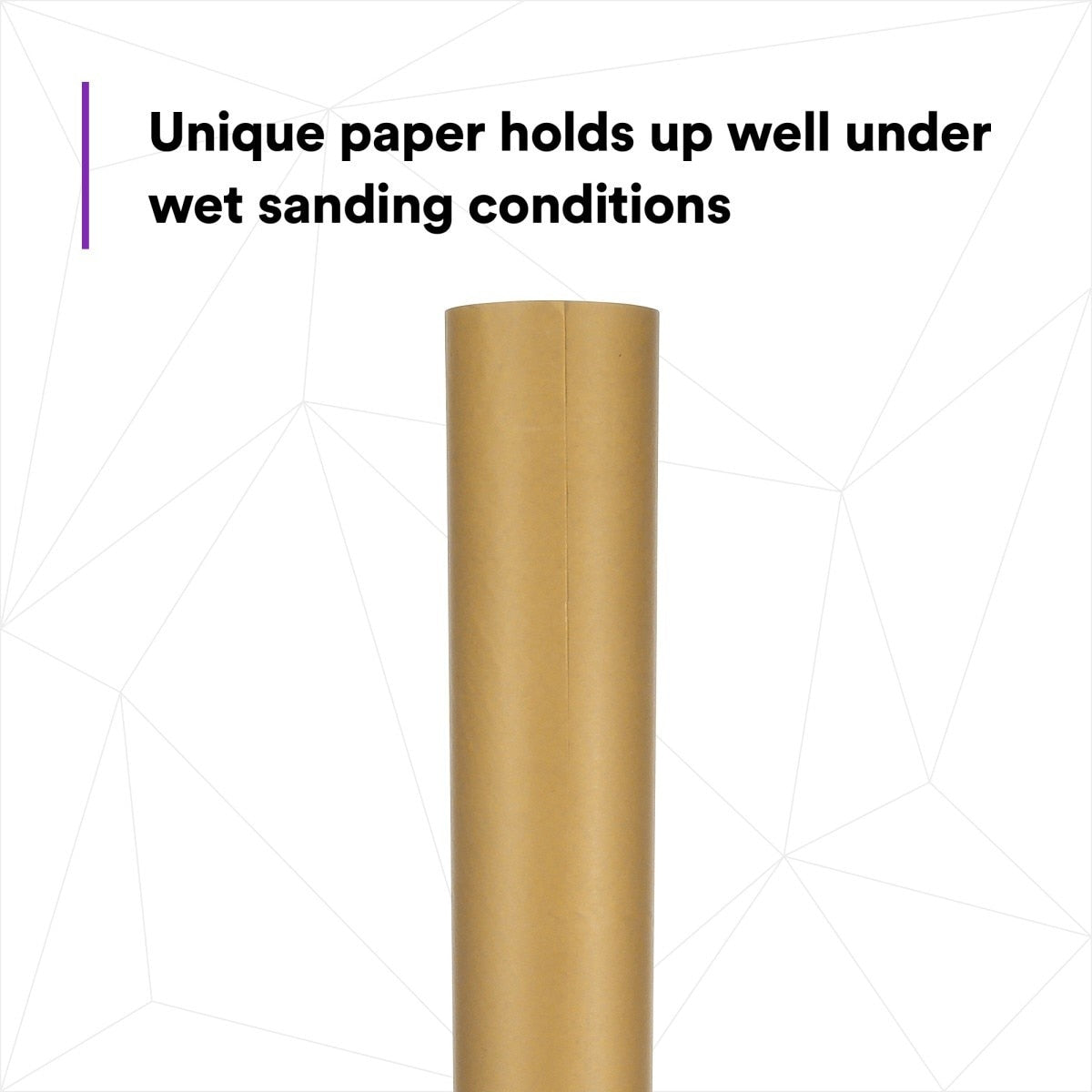 3M 06736 Masking Paper, Polycoated Backing, Bleed Through Resistant, Gold, 36 in x 750 ft (7000051787) - 6