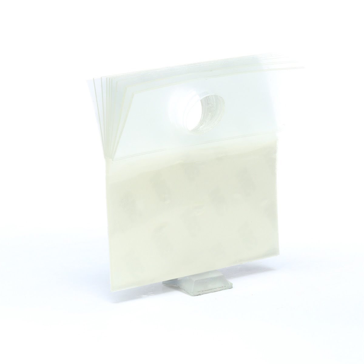 3M 1076 Hang Tab, Clear, 2 in x 2 in (62014) (7000051800) (10 Pack) - 2