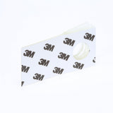 3M 1074 Hang Tab, Clear, 1 in x 2 in, Round Hole (62225) (7000051823) (10 Pack) - 2