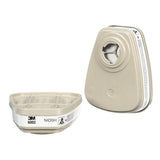 3M 6002 Acid Gas Respirator Cartridge, Bayonet, White (7000051850) (1 Pair) (30 Pack) - 2