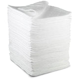 3M HP-255 Oil Sorbent Sheets, High Capacity, White, 17 in x 19 in (7000051869) (50 Pack)