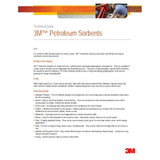 3M HP-157 Petroleum Sorbent Pad, High Capacity, White, 34 in x 38 in (7000051873) (50 Pack) - 4