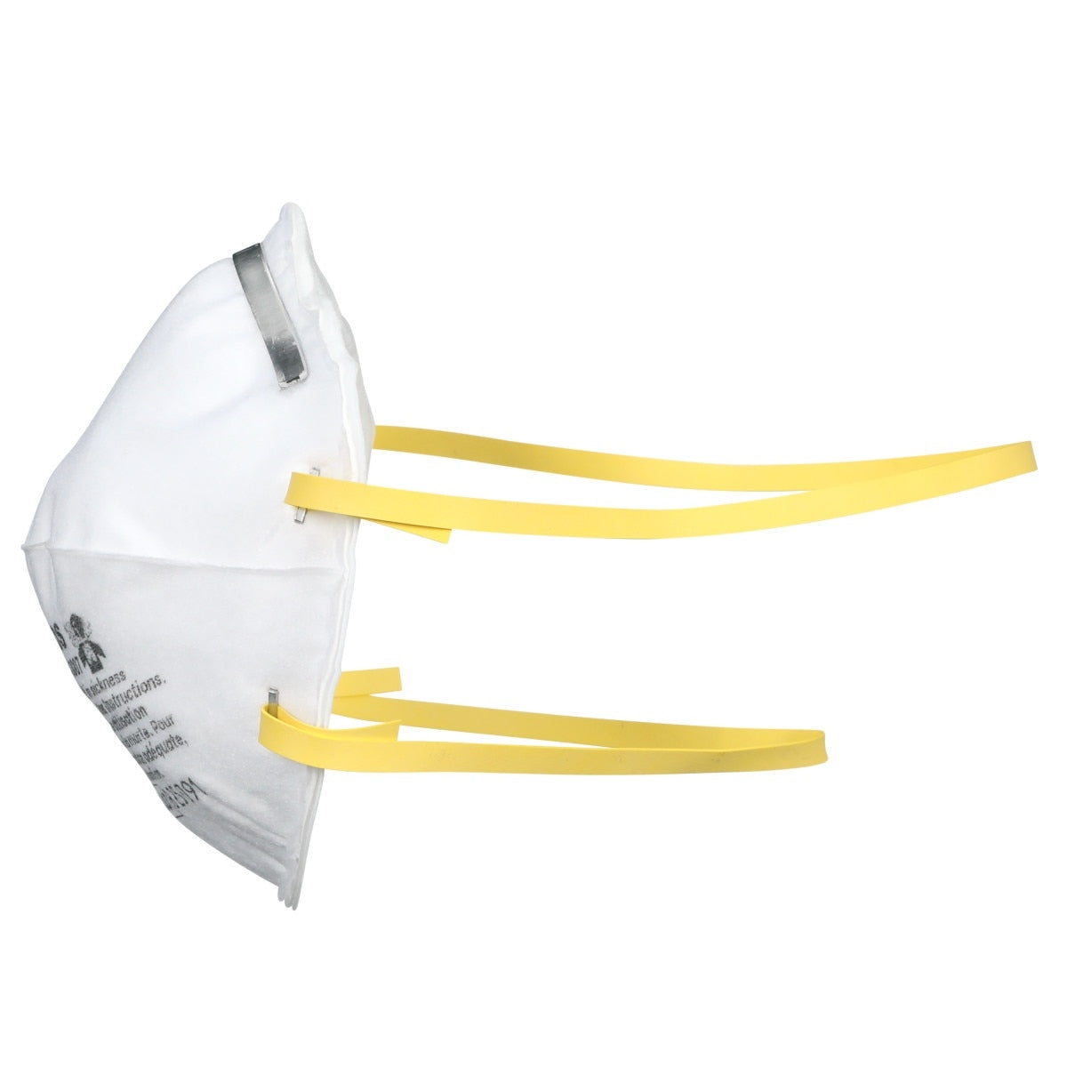 3M 8110S Particulate Respirator, N95, Unsealed, Small, Disposable, Adjustable Noseclip, Two Strap, Nosefoam (7000052065) (160 Pack) - 4