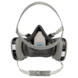 3M 7193 53P71 Half Facepiece Disposable Respirator Assembly, NIOSH Approved, Organic Vapor P95 OV/P95, Large, Permanently Attached Cartridges (7000052081) (12 Pack) - 3