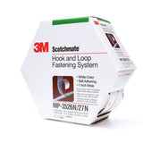 3M Scotchmate Hook and Loop Fastening System, White, 1 in x 4.9 yd (MP3526N/27N) (7000052211) (5 Pack) - 2