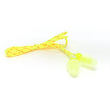 3M P3001 Tri-Flange Earplugs, Cloth Corded, NRR 26 dB, Transparent, Yellow Cord (7000052724) (400 Pack) - 4