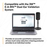 3M 340-4017 E-A-R UltraFit Earplugs, Metal Detectable, Corded, Econopack (7000052725) (200 Pack) - 9