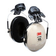 3M H6P3E/V PELTOR Optime 95 Cap-Mount Earmuffs with Universal Hard Hat Attachment, 21 dB NRR (7000052743)