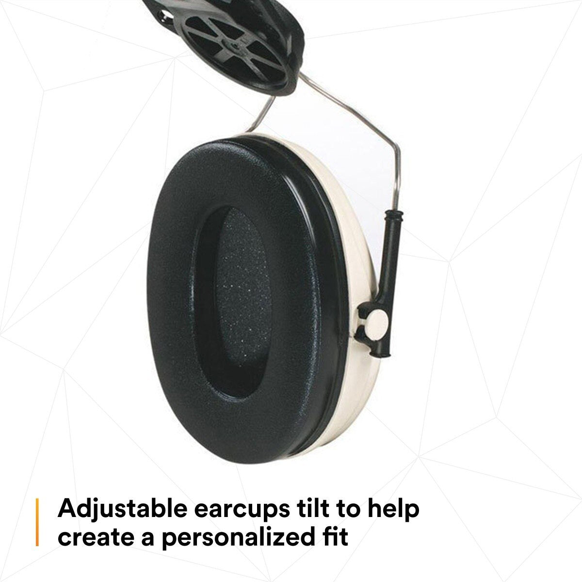3M H6P3E/V PELTOR Optime 95 Cap-Mount Earmuffs with Universal Hard Hat Attachment, 21 dB NRR (7000052743) - 5