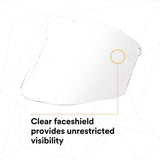 3M 82600-00000 WCP96 Total Performance Polycarbonate Clear Faceshield Window (7000052753) (10 Pack) - 4