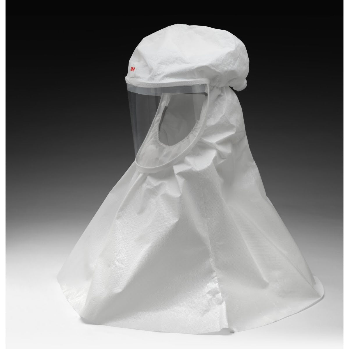 3M S-403L-20 Versaflo Economy Hood S-Series, Medium/Large, White, Clear Visor (7000052786) (20 Pack)