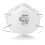 3M 7023 8200 Particulate Respirator N95 Cup Style Disposable White (7000052787) (160 Pack)