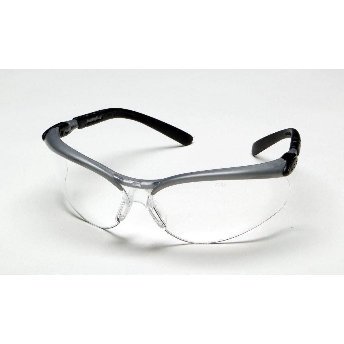 3M 11380-00000-20 BX Protective Eyewear, Clear Anti-Fog Lens, Silver/Black Frame (7000052795) (20 Pack)