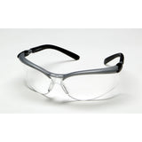 3M 11380-00000-20 BX Protective Eyewear, Clear Anti-Fog Lens, Silver/Black Frame (7000052795) (20 Pack)