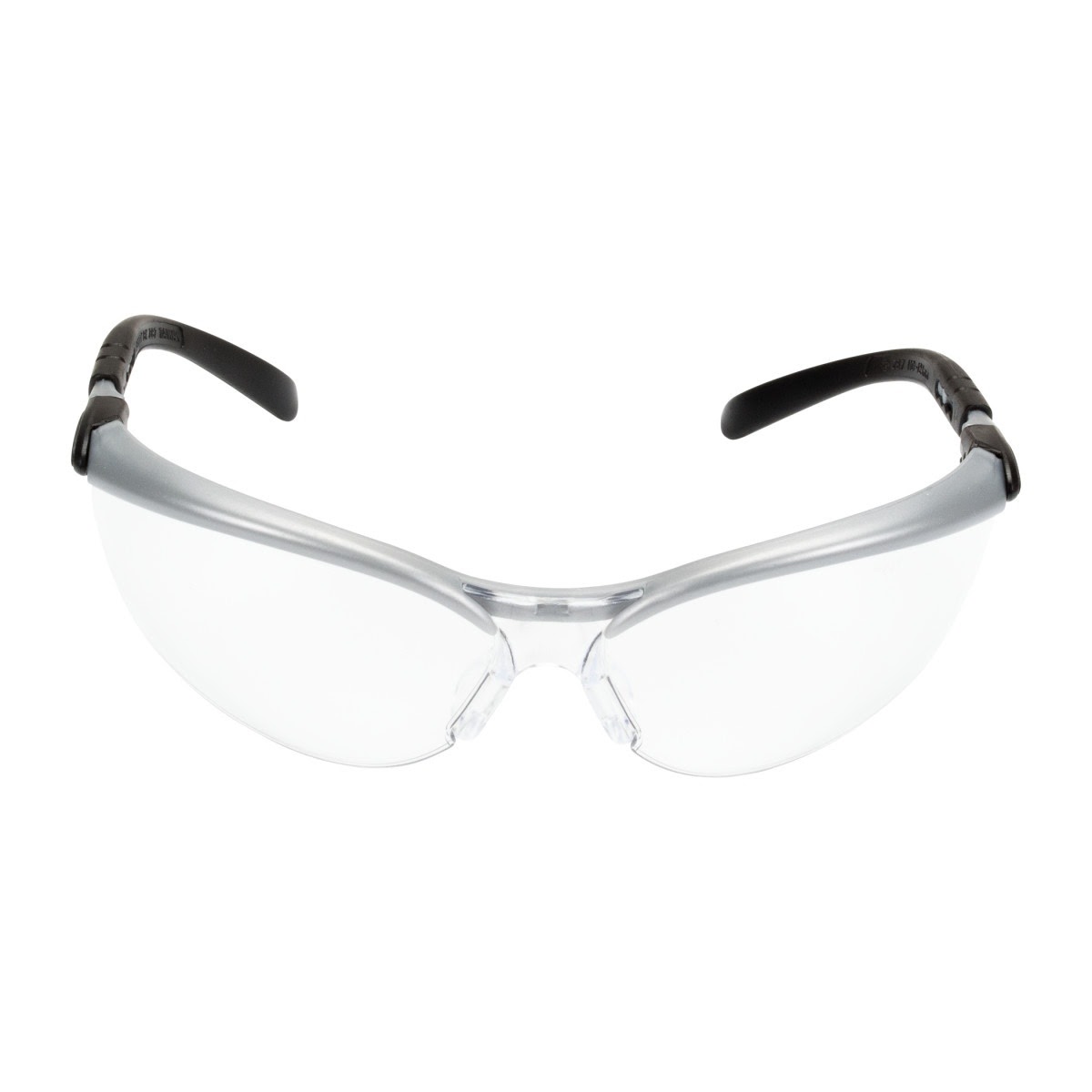 3M 11380-00000-20 BX Protective Eyewear, Clear Anti-Fog Lens, Silver/Black Frame (7000052795) (20 Pack) - 2