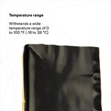 3M 2200-3.25X4.5IN Scotch Vinyl Mastic Pad Black 3-1/4 in x 4-1/2 in (7000057773) (10 Pack) - 4