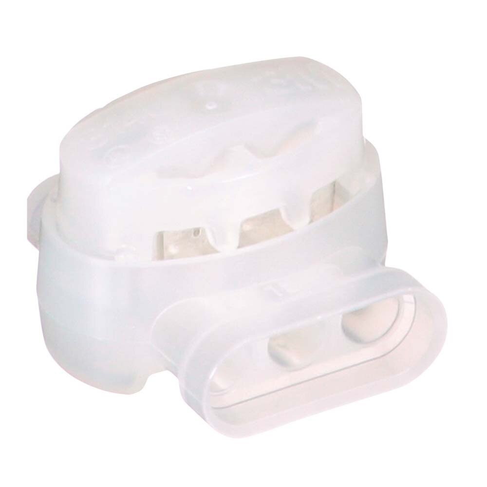 3M 314U-BIN Electrical IDC Insulation Displacement Connector , Pigtail, Self-Stripping, Flame Retardant, White, 22-14 AWG (7000058006) (1000 Pack)