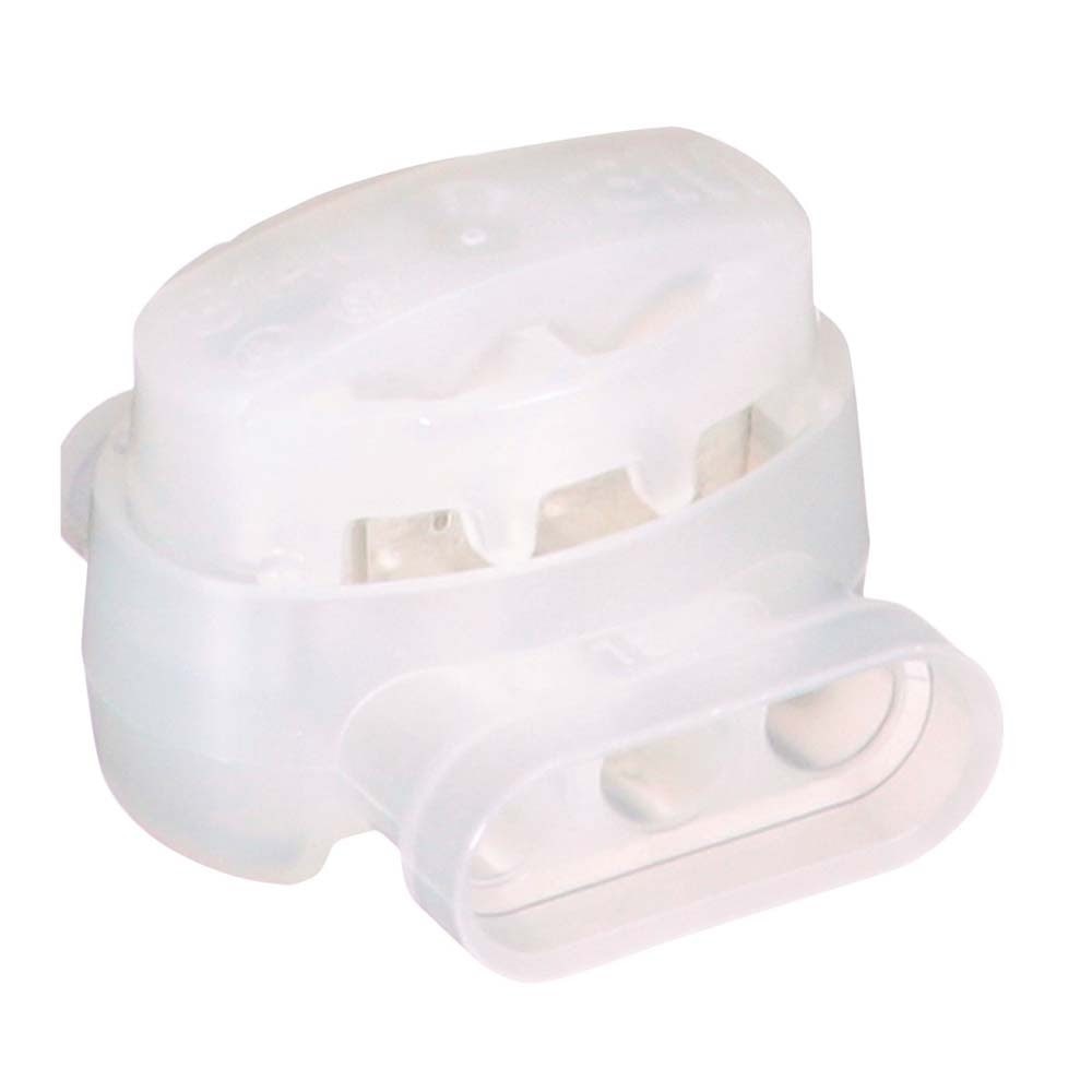 3M 314U-BIN Electrical IDC Insulation Displacement Connector , Pigtail, Self-Stripping, Flame Retardant, White, 22-14 AWG (7000058006) (1000 Pack)