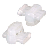 3M 314U-BIN Electrical IDC Insulation Displacement Connector , Pigtail, Self-Stripping, Flame Retardant, White, 22-14 AWG (7000058006) (1000 Pack) - 5