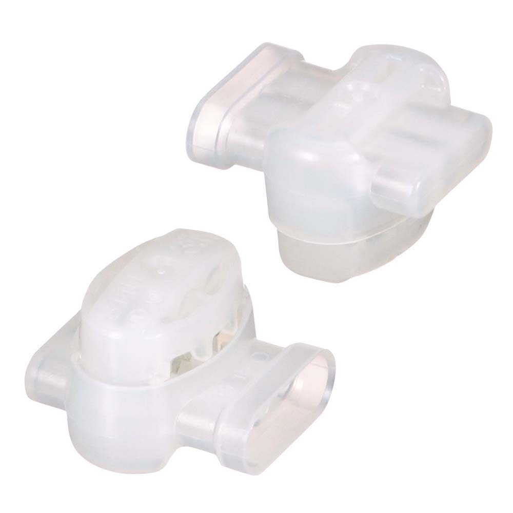 3M 314U-BIN Electrical IDC Insulation Displacement Connector , Pigtail, Self-Stripping, Flame Retardant, White, 22-14 AWG (7000058006) (1000 Pack) - 5