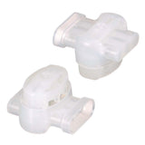3M 314U-BIN Electrical IDC Insulation Displacement Connector , Pigtail, Self-Stripping, Flame Retardant, White, 22-14 AWG (7000058006) (1000 Pack) - 5