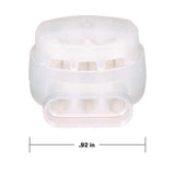3M 314U-BIN Electrical IDC Insulation Displacement Connector , Pigtail, Self-Stripping, Flame Retardant, White, 22-14 AWG (7000058006) (1000 Pack) - 7