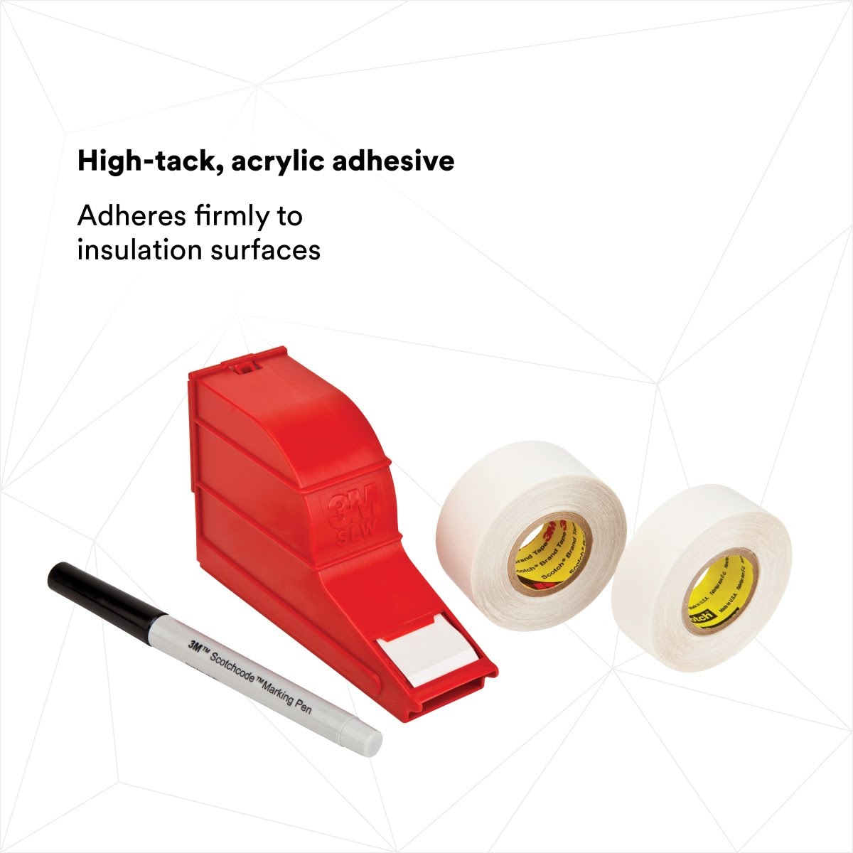 3M ScotchCode Wire Marker Tape Refill Roll, 1 in x 2.125 in (SLS-R) (7000058135) (10 Pack) - 10