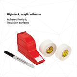 3M ScotchCode Wire Marker Tape Refill Roll, 1 in x 2.125 in (SLS-R) (7000058135) (10 Pack) - 10