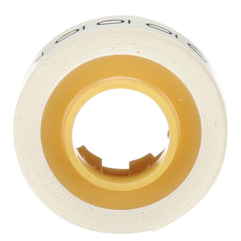 3M 7000058254 ScotchCode Wire Marker Tape Refill Roll SDR-0, Printed with '0' (10 Pack) - 4
