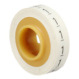3M SDR-1 Wire Marker Tape Refill Roll, Legend 1, White (7000058255) (10 Pack)