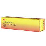 3M SDR-3 Wire Marker Tape Refill Roll, Pre-Printed Number 3, White (7000058257) (10 Pack) - 5