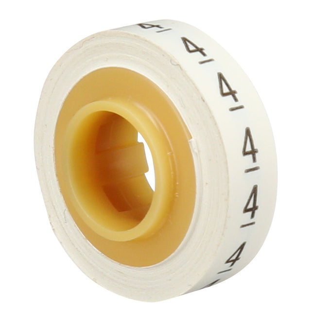 3M SDR-4 Marker Tape Refill Roll Number 4 White (7000058258) (10 Pack)
