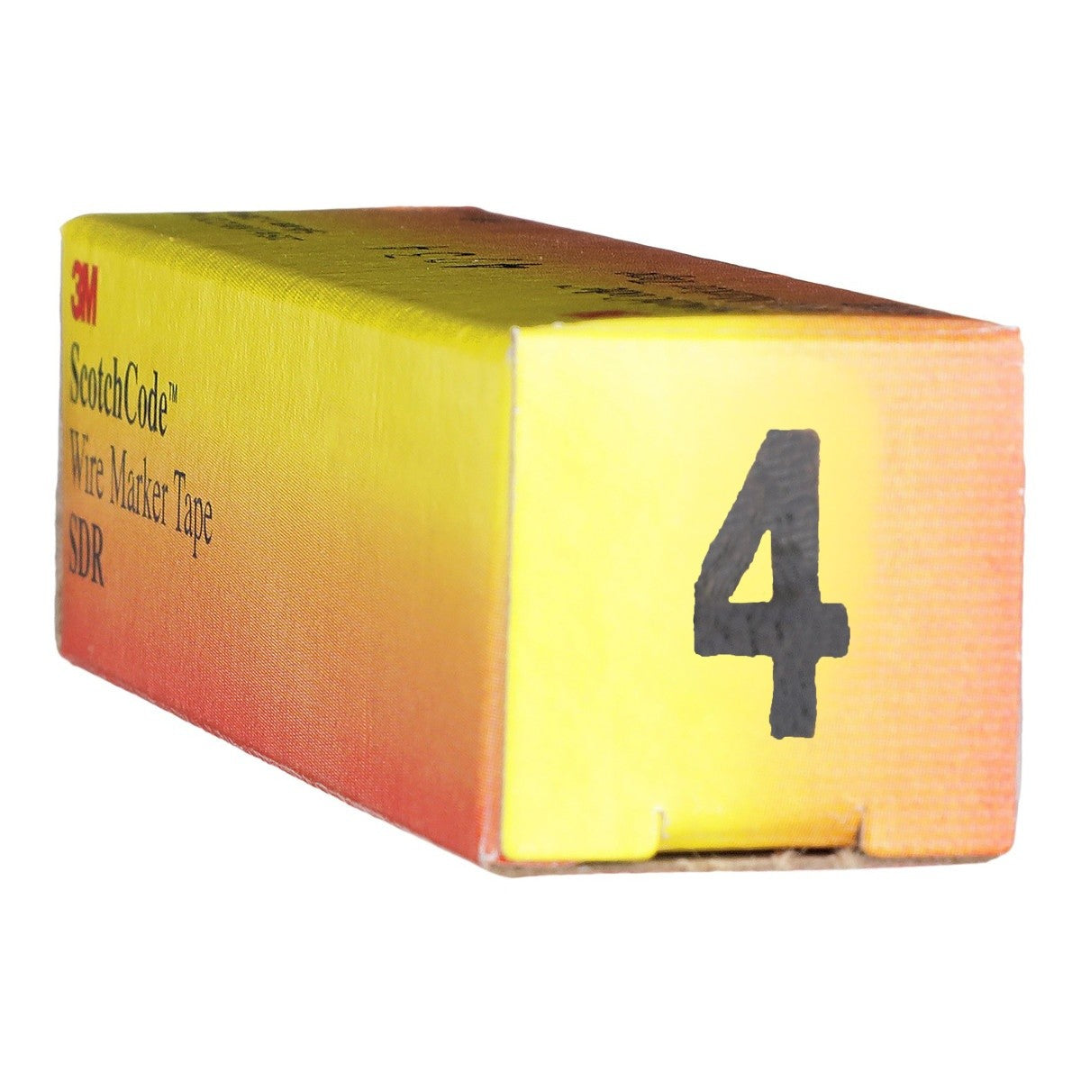 3M SDR-4 Marker Tape Refill Roll Number 4 White (7000058258) (10 Pack) - 6