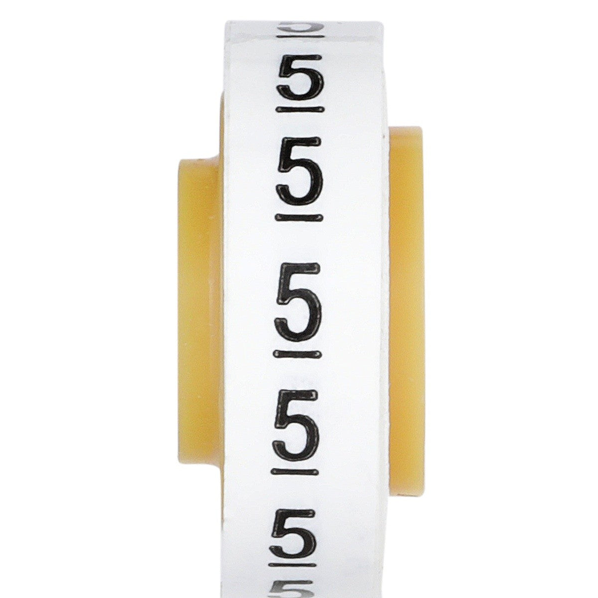 3M SDR-5 Wire Marker Tape Refill Roll, Pre-printed 5, White (7000058259) (10 Pack) - 2