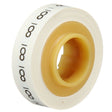 3M SDR-8 Wire Marker Tape Refill Roll, Printed 8, White (7000058262) (10 Pack)