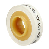 3M SDR-8 Wire Marker Tape Refill Roll, Printed 8, White (7000058262) (10 Pack) - 4