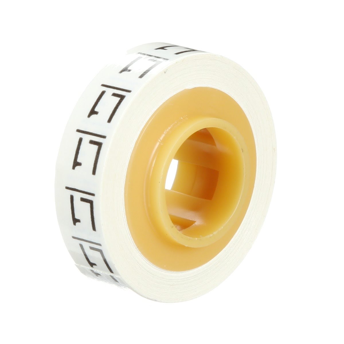 3M SDR-L1 Wire Marker Tape Refill Roll, Legend L1, White, Acrylic Adhesive (7000058264) (10 Pack)