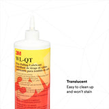 3M Wire Pulling Lubricant Gel, Translucent White, 1 qt (WL-QT) (7000058273) (12 Pack) - 3