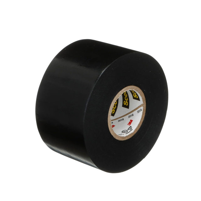 3M Scotch Super 88 Vinyl Electrical Tape Black 1-1/2 in x 44 ft (88-1.5X44FT) (7000058433) (10 Rolls) (10 Pack)