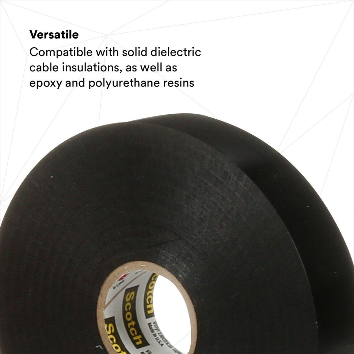 3M 88-3/4X36YD Scotch Super 88 Vinyl Electrical Tape, Black, 3/4 in x 36 yd, Premium Grade (7000058434) - 8