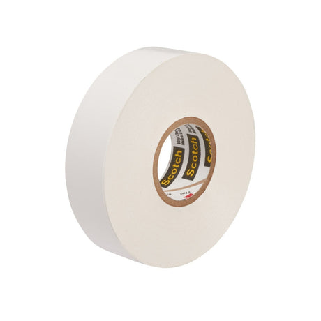 3M Scotch Vinyl Color Coding Electrical Tape 35, White, 1/2 in x 20 ft, 7 mil, Flame Retardant, UL Listed, CSA Certified (35-1/2X20FT-WH) (7000058436) (10 Pack)