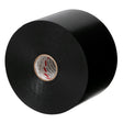 3M 51UP-4X100FT Vinyl Corrosion Protection Tape 51, Unprinted, Black, PVC Backing, Rubber Adhesive, 4 in x 100 ft (7000058493) (4 Pack)