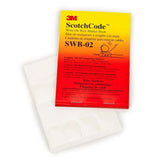 3M SWB-2 Scotchcode Write-On Wire Marker Book SWB-02, 0.75 in x 1.75 in, .75" x 1.75" (7000058801) (5 Pack)