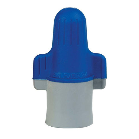 3M B/G+JUG Performance Plus Wire Connector, BG+JUG, Blue/Gray, Flexible Steel Spring Connectors, Copper, CSA Certified, UL Listed, Jug, 14-6 AWG (7000058825) (2000 Pack)