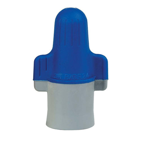 3M B/G+JUG Performance Plus Wire Connector, BG+JUG, Blue/Gray, Flexible Steel Spring Connectors, Copper, CSA Certified, UL Listed, Jug, 14-6 AWG (7000058825) (250 Pack)