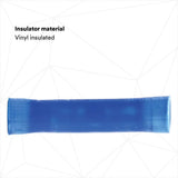 3M MVU14BCX Scotchlok Butt Connector Vinyl Insulated Built-in Wire Stop for Correct Positioning (7000058839) (100 Pack) - 8
