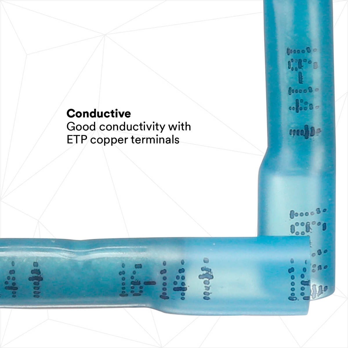 3M MH14BCX Scotchlok Butt Connector Heatshrink, built-in wire stop for correct positioning (7000058840) (125 Pack) - 8