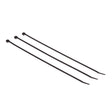 3M CT11BK50-C Cable Tie, Nylon 6/6, Black, 11 in, 50 lb Tensile Strength, Curved Tip (7000058850) (1000 Pack)