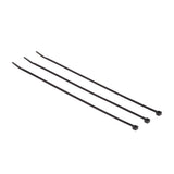 3M CT11BK50-C Cable Tie, Nylon 6/6, Black, 11 in, 50 lb Tensile Strength, Curved Tip (7000058850) (1000 Pack) - 3