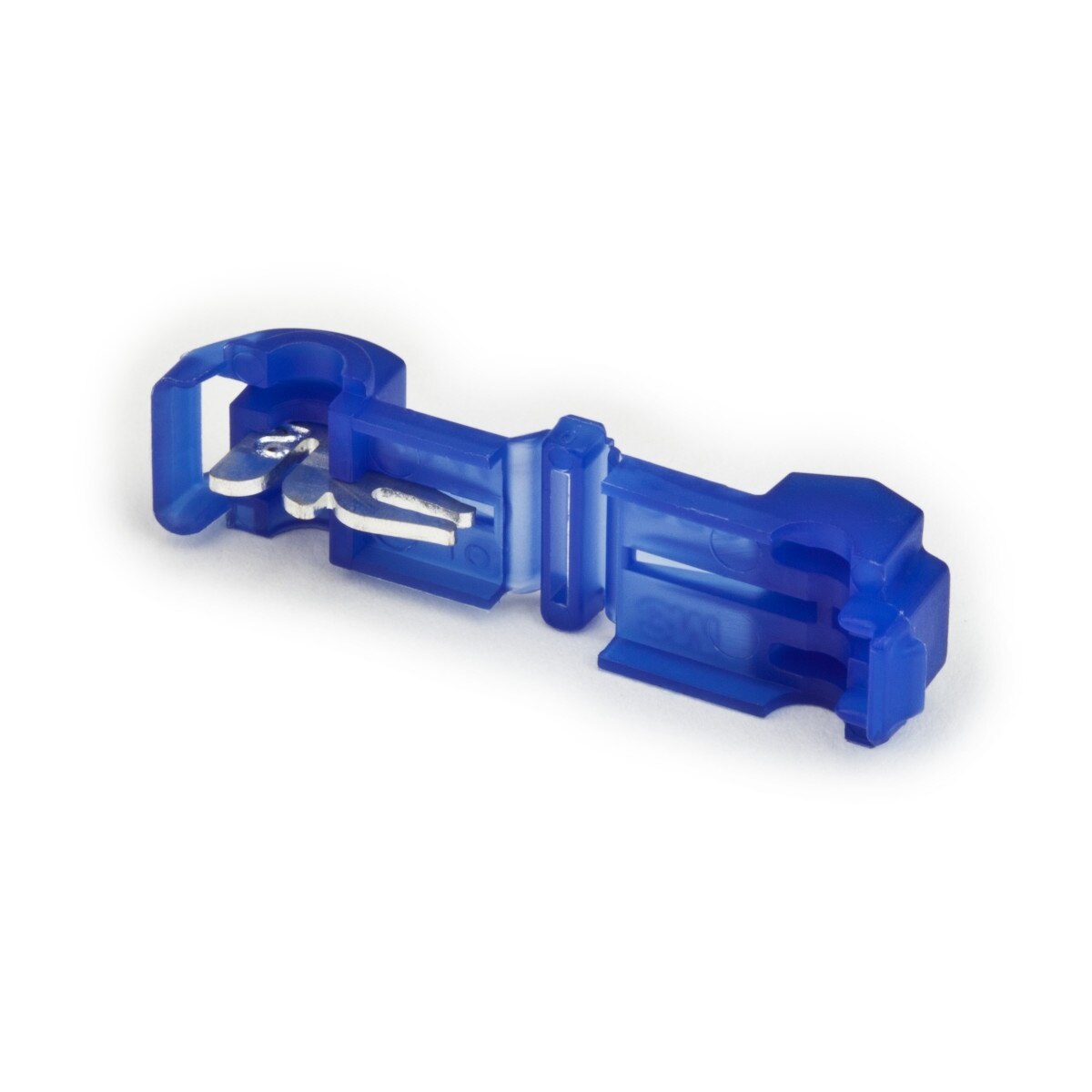 3M 952X-BOTTLE Female QuickSlide Disconnect T-Tap Nylon Insulated Self-Stripping Blue 18-14 AWG (7000058873) (10 Pack) - 4